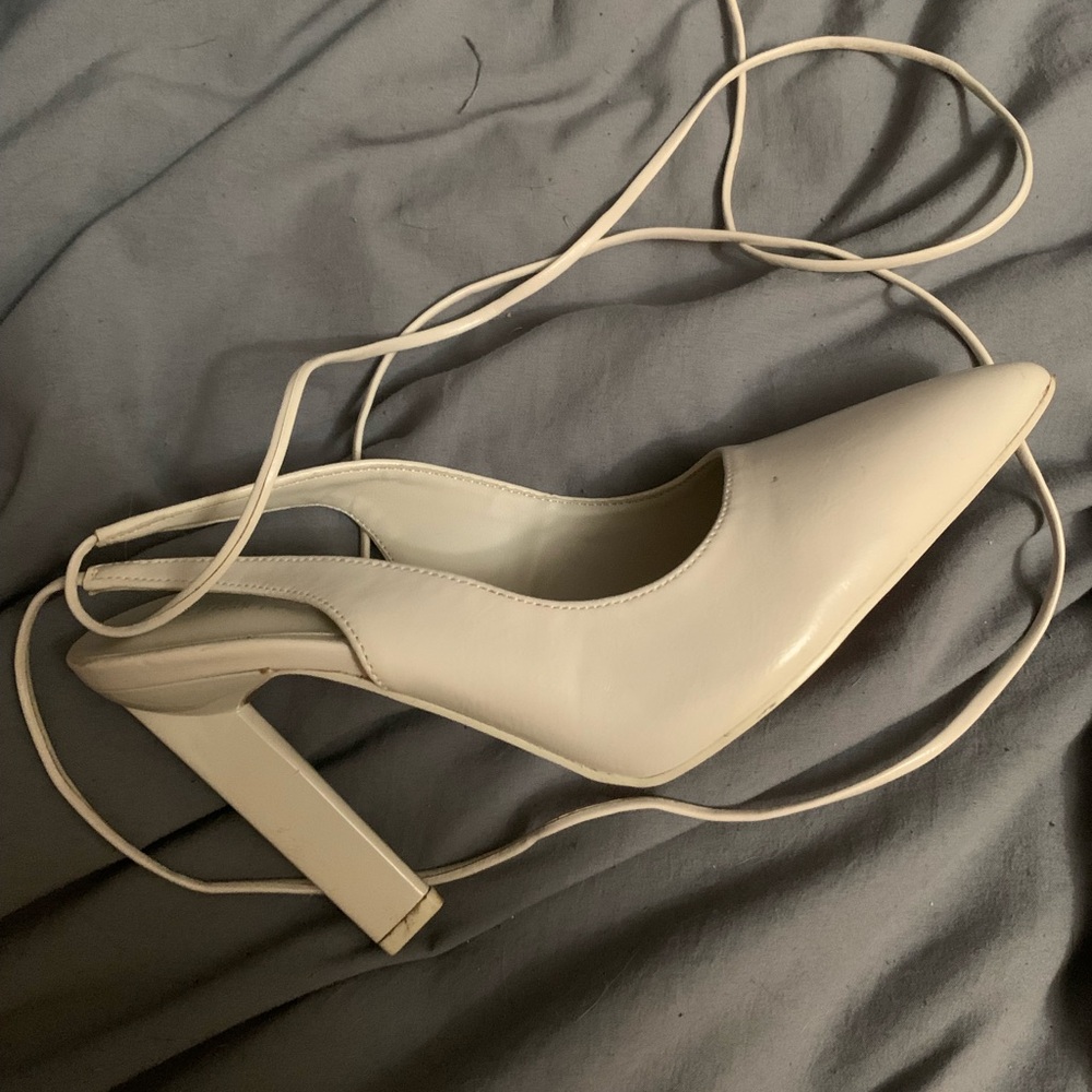 Call It Spring tie up heels